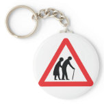 CAUTION Elderly People ... UK Traffic Sign