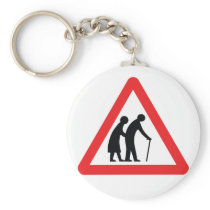 CAUTION Elderly People ... UK Traffic Sign