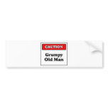 Caution Grumpy Old Man