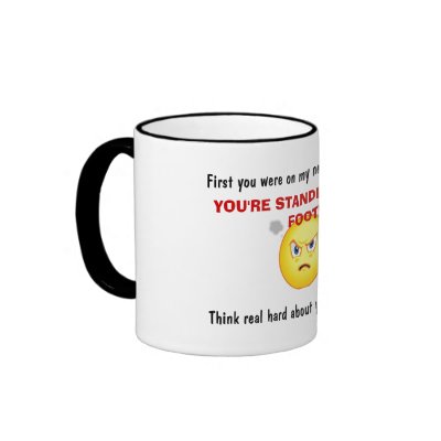 Caution Mug by sacredwlkr
