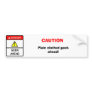CAUTION: Plain clothed geek ahead! Bumper Stickers