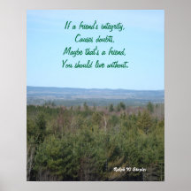 caution posters-friends