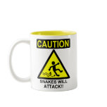 Caution Snakes will Attack!! Coffee Mug