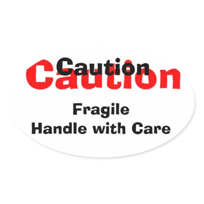 Caution Stickers by EWisedesign
