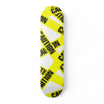 Caution Tape Skate skateboards