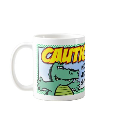 CAUTION: Wide Mood Swings Coffee Mug by Kasey_and_Company