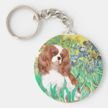 Cavalier 2 (Bl) - Irises Keychain