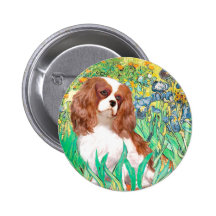 Cavalier 2 (Bl) - Irises Pins