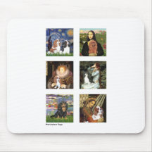 Cavalier Famous Art Composite (clear) Mousepad