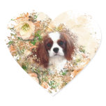 Cavalier Heart Sticker