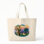 Cavalier King Charles Spaniel (Blenheim #2) Canvas Bags