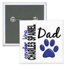 Cavalier King Charles Spaniel Dad 2 Pins