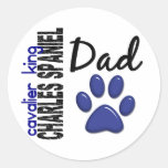 Cavalier King Charles Spaniel Dad 2 Sticker