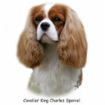 Cavalier King Charles Spaniel photo sculptures