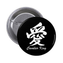 Cavalier king Charles Spaniel Pinback Buttons