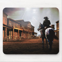 Cavalier solitaire Mousepad tapis de souris