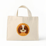 Cavalier spaniel tote bags