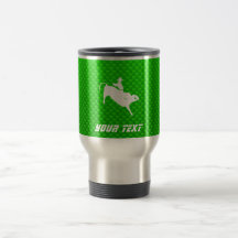 Cavalier vert de Taureau Mugs
