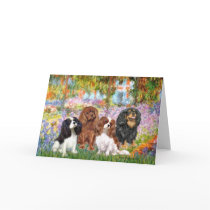 Cavaliers (4) - in Monet's Garden