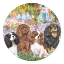 Cavaliers (4) - in Monet's Garden
