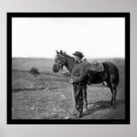 Cavalry Orderly at Antietan 1862 Poster