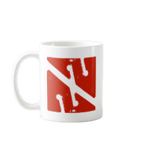 cave arrow flag coffee mugs