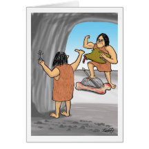 Cave Art Greeting Card