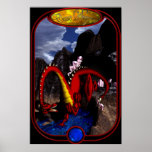 Cave Dragon Poster
