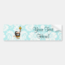 Caveman; Cute Bumper Sticker