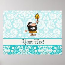 Caveman; Cute Poster