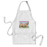 CAVEMAN INVENTED COOKING LEFTOVERS APRON