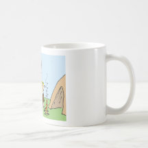 caveman realty fire included coffee mug
