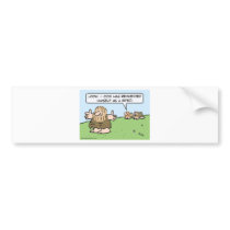Caveman reinvents himself as a biped. bumper stickers