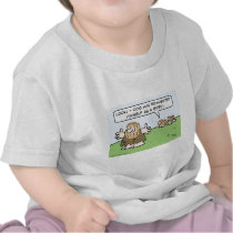Caveman reinvents himself as a biped. t-shirt