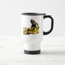 Caveman Tux in Love Coffee Mugs