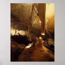 Cavernes de Jenolan - la beauté rougeoyante Affiches