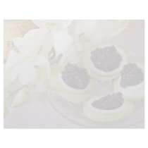 Caviar  flowers letterhead