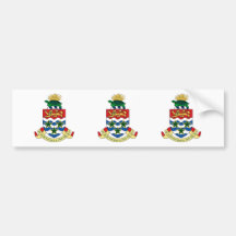 Cayman Islands Coat of Arms Bumper Sticker