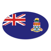 cayman islands oval stickers