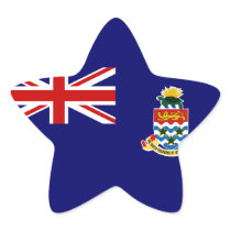 cayman islands star stickers