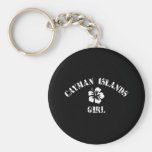Cayman Islands Tattoo Style Keychain