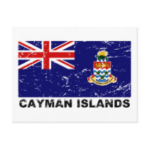 Cayman Islands Vintage Flag