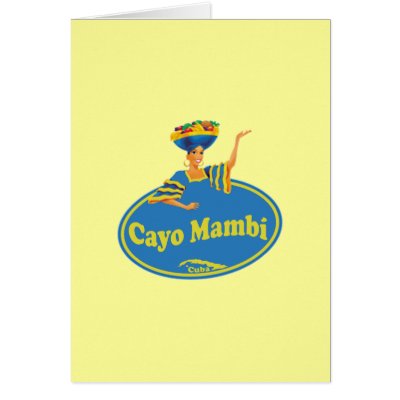 Cayo Mambí. Greeting Card by Guajira