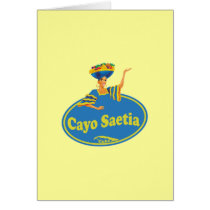 Cayo Saetia. Greeting Card