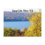 CAYUGA LAKE, ITHACA, NEW YORK postcard