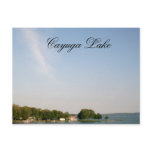 CAYUGA LAKE, NEW YORK STATE postcard