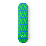 CBA - Waves 3 (Blue & Green) Skateboards