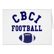 CBCI Football Still Undefeated Greeting Cards