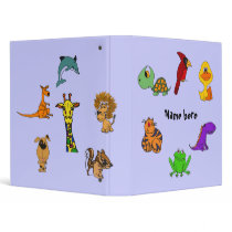 CC- Animals Galore Binder