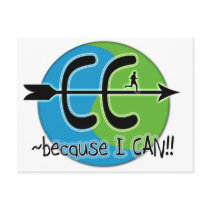 CC Cross Country - Because I CAN!! Postcard